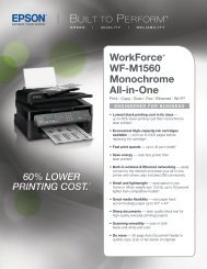 WorkForceÂ® WF-M1560 Monochrome All-in-One - Epson