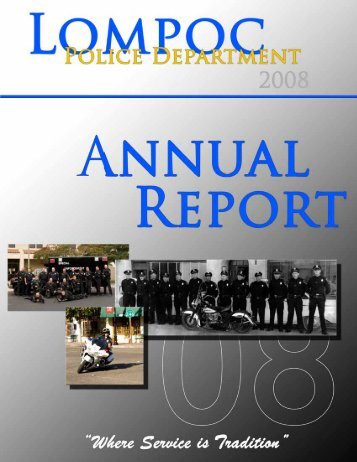 annual report - the City of Lompoc!