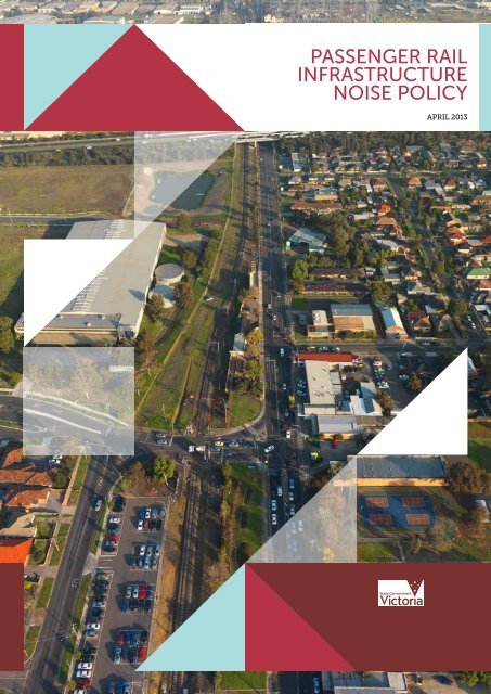 Passenger rail infrastructure noise policy.pdf - Department of Transport