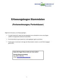 Erfassungsbogen Stammdaten - Norden - Norddeich