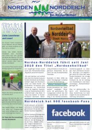 Liebe Leserinnen und Leser! - Norden - Norddeich