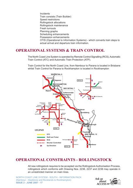 North Coast Line South Information Pack - Queensland Rail