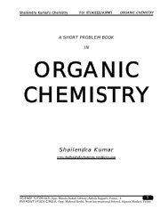A short problem book in ORGANIC CHEMISTRY - Shailendra Kumar ...