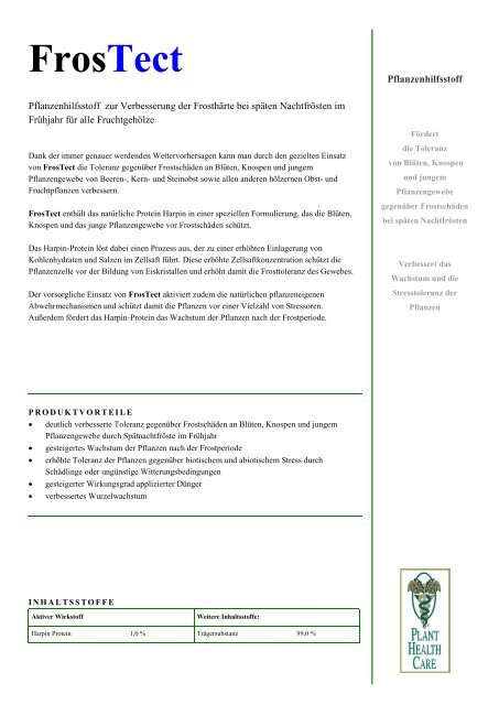 Frostect Yves Kessler Etm Solutions In Green
