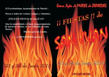 Fiestas de San Juan en Muriel de Zapardiel