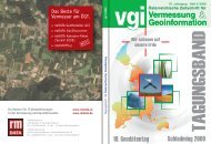 Vermessung Geoinformation Vermessung ... - Geodaetentag.at