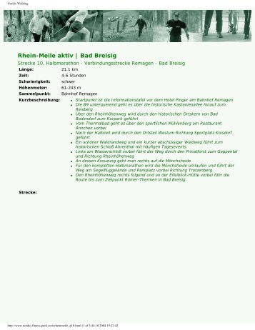Bad Breisig als PDF-Datei - Nordic Fitness Park Ahr Rhein Eifel