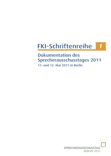 FKI-Schriftenreihe 1 - Das FÃƒÂ¼hrungskrÃƒÂ¤fte Institut FKI