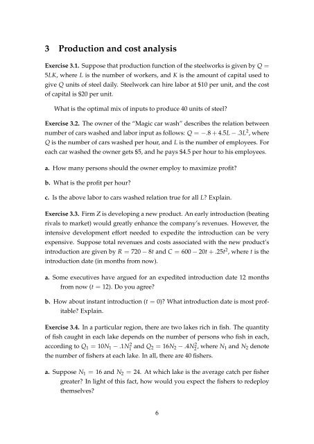 Problem sets for Microeconomics II [110051-0471]