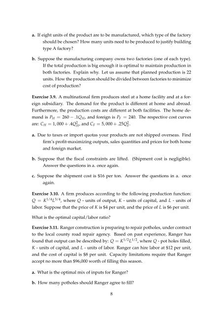 Problem sets for Microeconomics II [110051-0471]