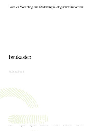 Baukasten 2 als PDF - Nordlicht - Christian-Albrechts-Universität zu ...