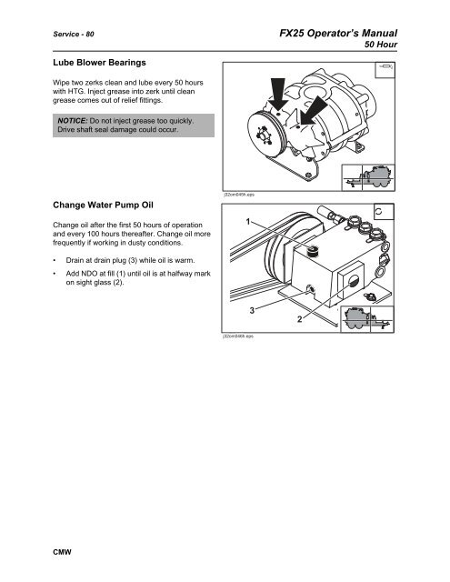 FX25 Operator's Manual - Ditch Witch