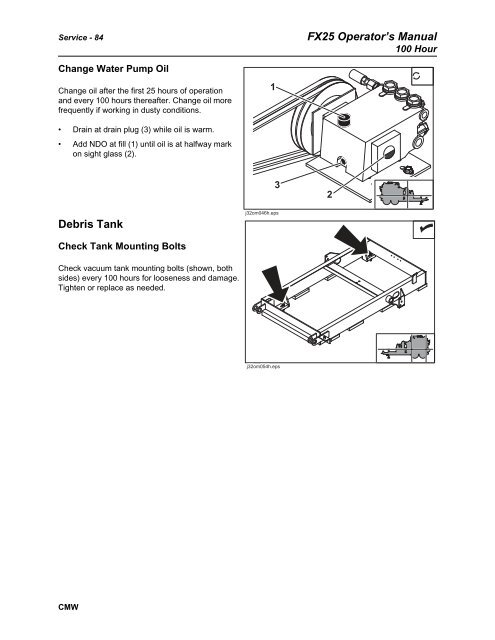 FX25 Operator's Manual - Ditch Witch