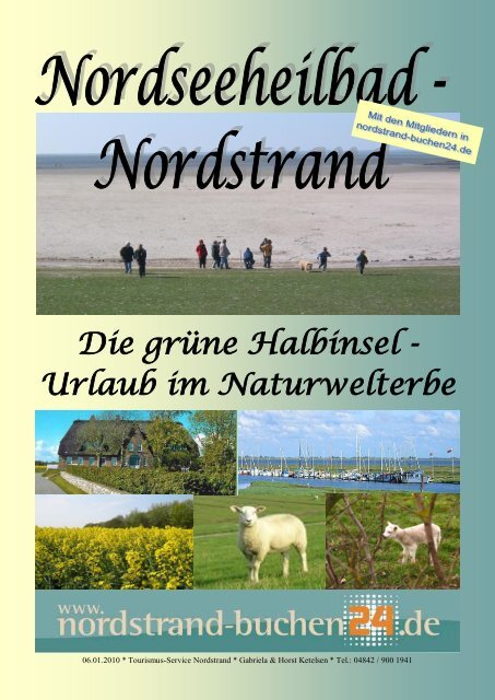 Urlaub im Naturwelterbe - Nordstrand-buchen24