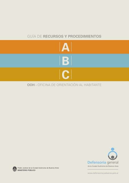 GuÃ­a de Recursos y Procedimientos ABC - OOH, Oficina de ...