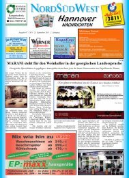 Ausgabe 07 vom 23.09.2011 - Die neue NordSüdWest