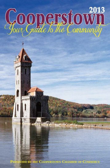 Your Guide to the Community - Cooperstown Chamber of Commerce