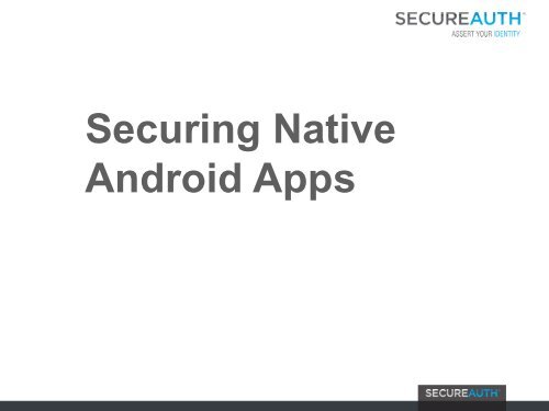 Android - SecureAuth