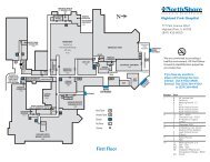 Highland Park Hospital Floor Plan Map - NorthShore