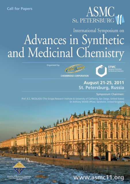 Advances in Synthetic and Medicinal Chemistry - ACS Division of ...
