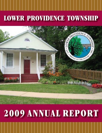 2009 annual report - Lower Providence Township