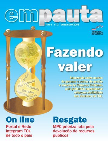 Revista em Pauta Ano I nÂ° 2 dezembro/2008 - Tce.ma.gov.br