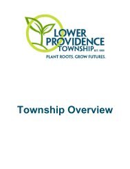 Lower Providence Township Overview