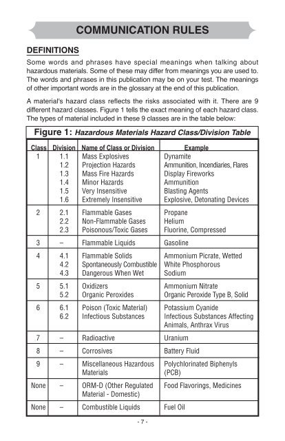 PennDOT - Hazardous Materials Endorsement Renewal Manual