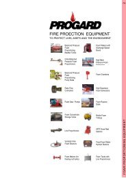 progard foam proportioning equipment