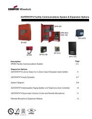 SP4Z Series Specification Sheet.pdf - Wheelock Products