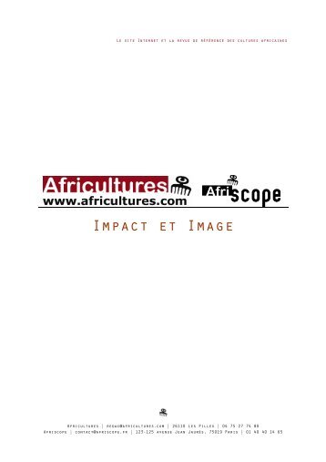 Impact et Image - Africultures
