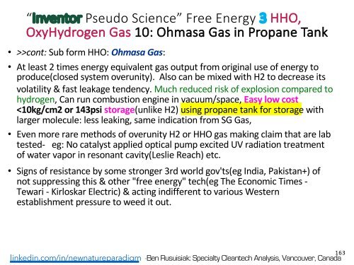 Kald Fusjon, Tesla, Skalar Bølge, Torsjon Felt, «Gratis Energi»…  = Alle Søppelvitenskap? (Norsk Oppsummering) / Cold Fusion, Tesla, Free Energy = Pseudo Science?