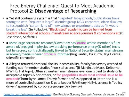 Kald Fusjon, Tesla, Skalar Bølge, Torsjon Felt, «Gratis Energi»…  = Alle Søppelvitenskap? (Norsk Oppsummering) / Cold Fusion, Tesla, Free Energy = Pseudo Science?