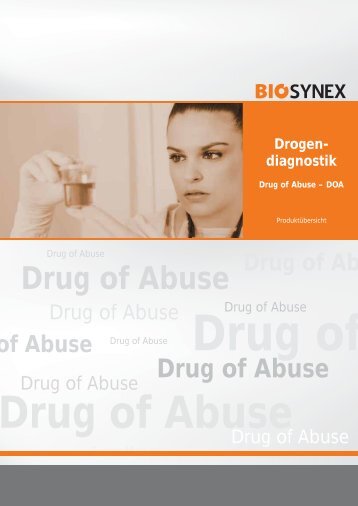 Drug of Abuse - DIMA Drugtest