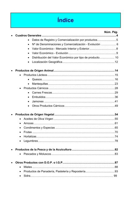 (D.O.P.) e Indicaciones GeogrÃ¡ficas Protegidas (I.G.P.) - Eurocarne