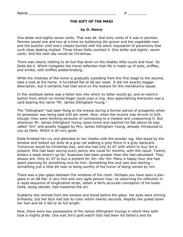 The Gift of the Magi by O
