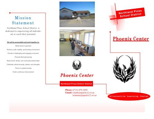 Phoenix Center - Northland Pines School District