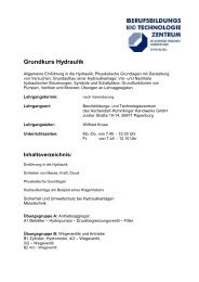 Grundkurs Hydraulik - Berufsbildungs- und Technologiezentrum des ...