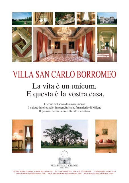 Brochure - Villa San Carlo Borromeo