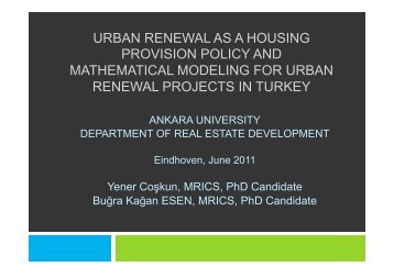 what is urban renewal?