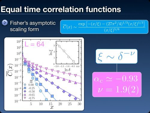 Infinite randomness and the superconductor-metal transition - PiTP