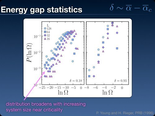 Infinite randomness and the superconductor-metal transition - PiTP