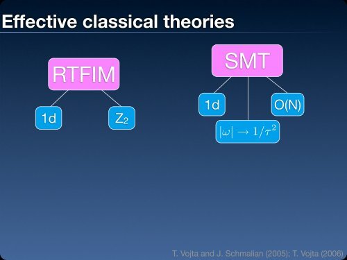 Infinite randomness and the superconductor-metal transition - PiTP