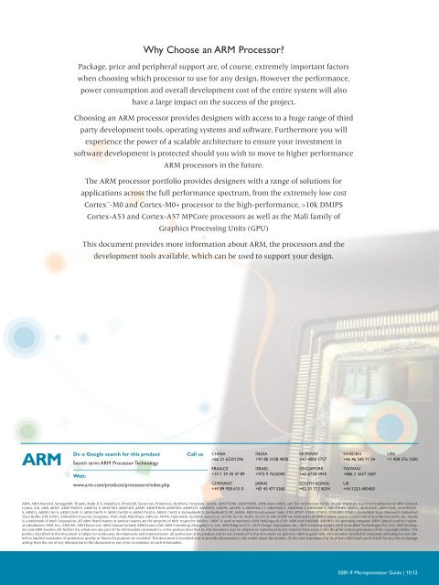 Cortex Processor Guide - ARM