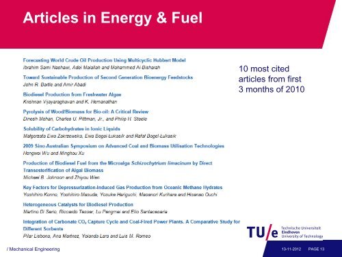 Energy from Biomass Lecture 1 - Mechanical Engineering