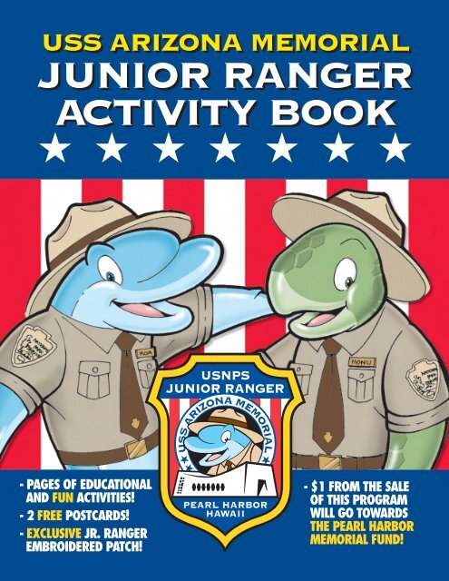 USS Arizona Memorial Junior Ranger Activity Book
