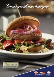 Gourmethamburger - Norsk Storhusholdning