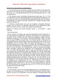 Berufsrecht: Widerruf der Approbation als Apothekerin - Birnbaum ...