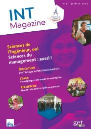 Magazine - Télécom SudParis