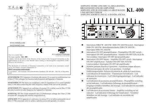 Rm kl300 схема